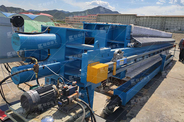 洗沙污泥壓濾機礦山環(huán)保機械設備好幫手，環(huán)保作業(yè)不害怕